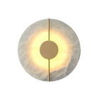 LED Wall Sconce Made of Natural Stone – Modern Decorative Lamp
