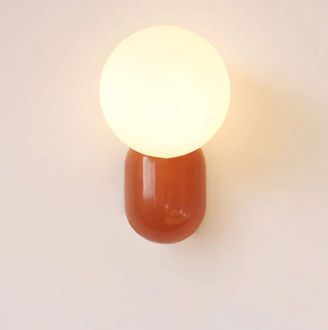 Modern LED Ball Wall Sconce – Designer Wall Lamp