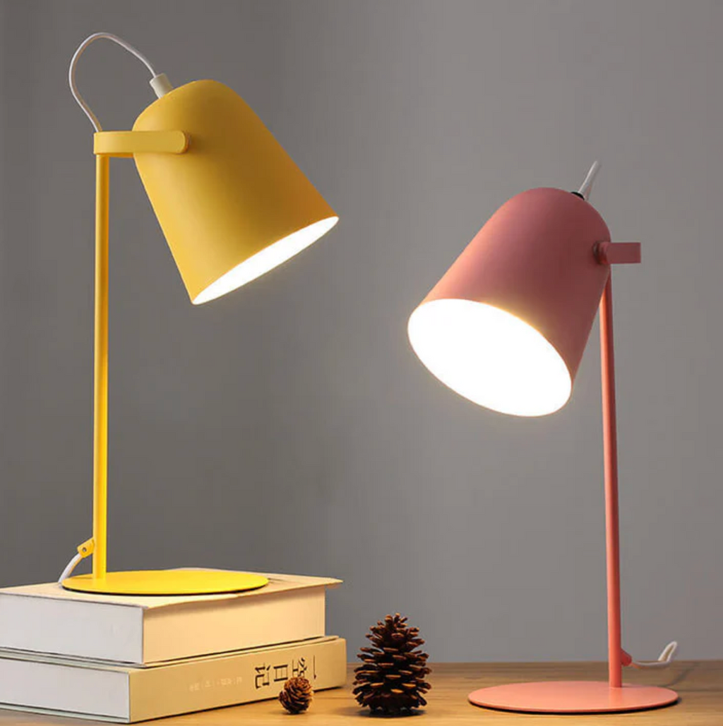 Modern Metal Desk Lamp – Adjustable Table Lamp for Reading