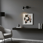 Modern wall sconce with adjustable arm – minimalist spotlight lamp