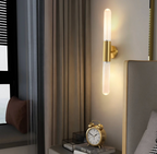 Modern LED Wall Sconce – Vertical Decorative Lamp for Living Room and Bedroom