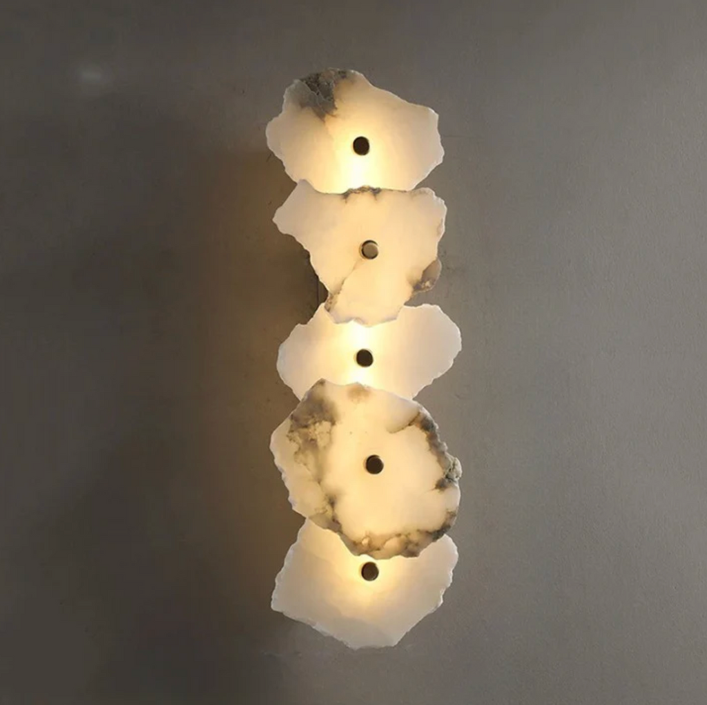 Modern LED Wall Sconce – Decorative Lamp in Organic Style