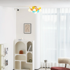 Modern LED Ceiling Lamp – Designer Ceiling Light with Spherical Shades