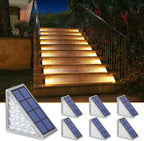 Solar LED Lamp Set for Stair and Garden Lighting