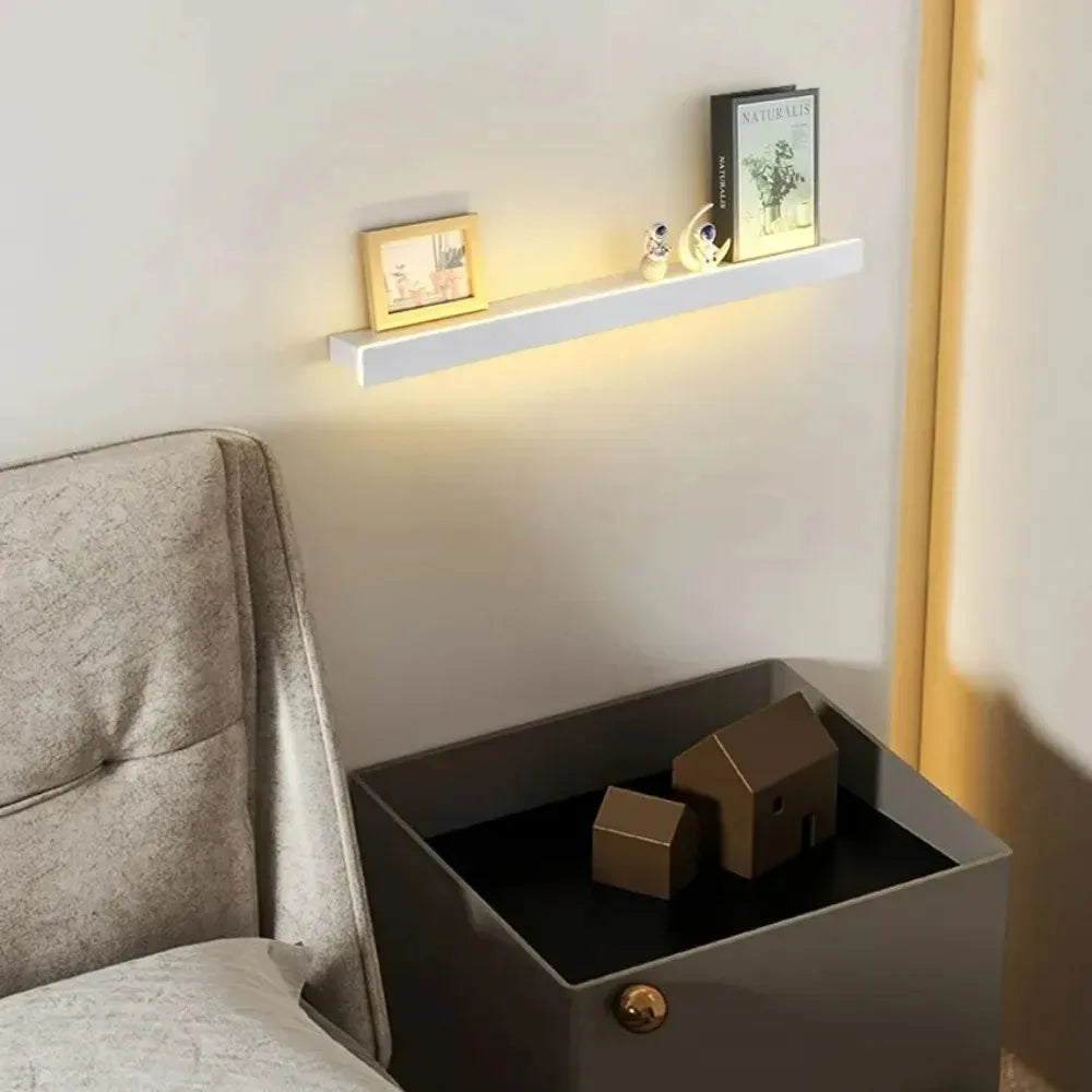 Luntheris - LED Wall Lamp with Night Shelf