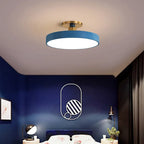 Round LED Ceiling Lamp in Scandinavian Style