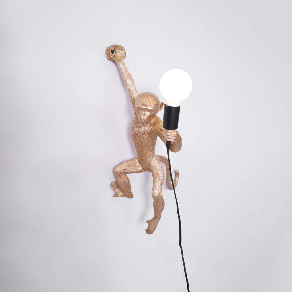 Monkey Wall Lamp