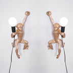 Monkey Wall Lamp