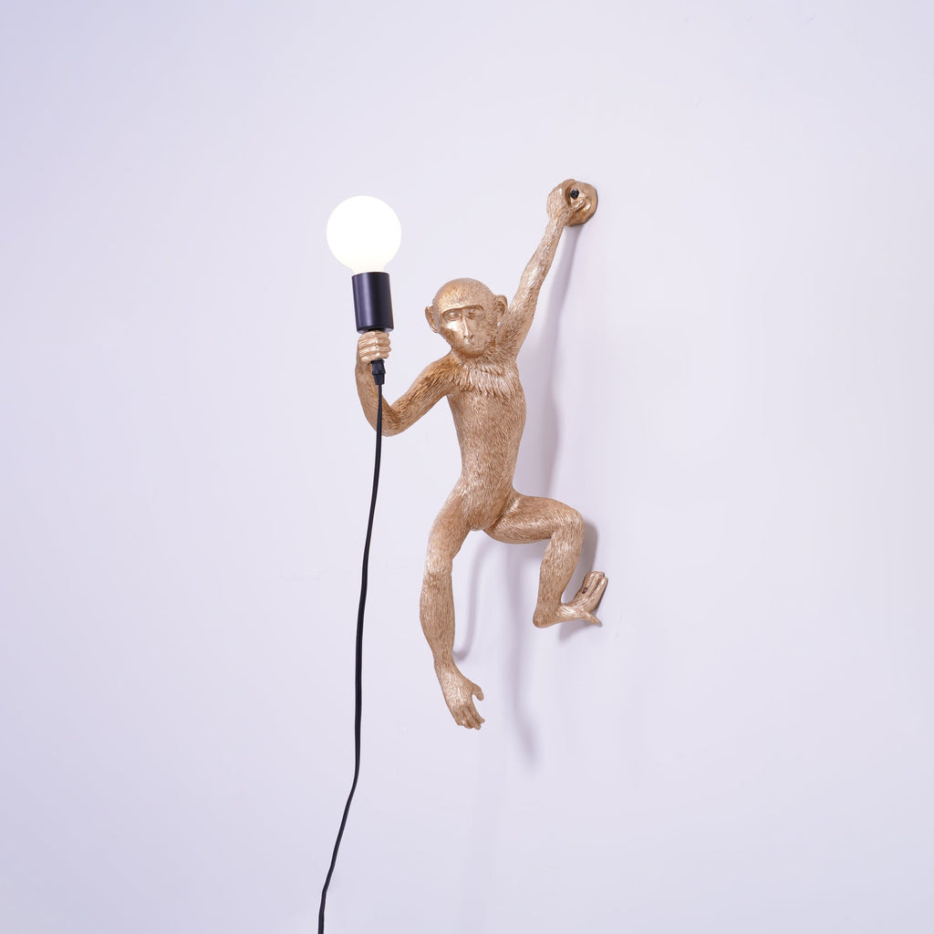 Monkey Wall Lamp
