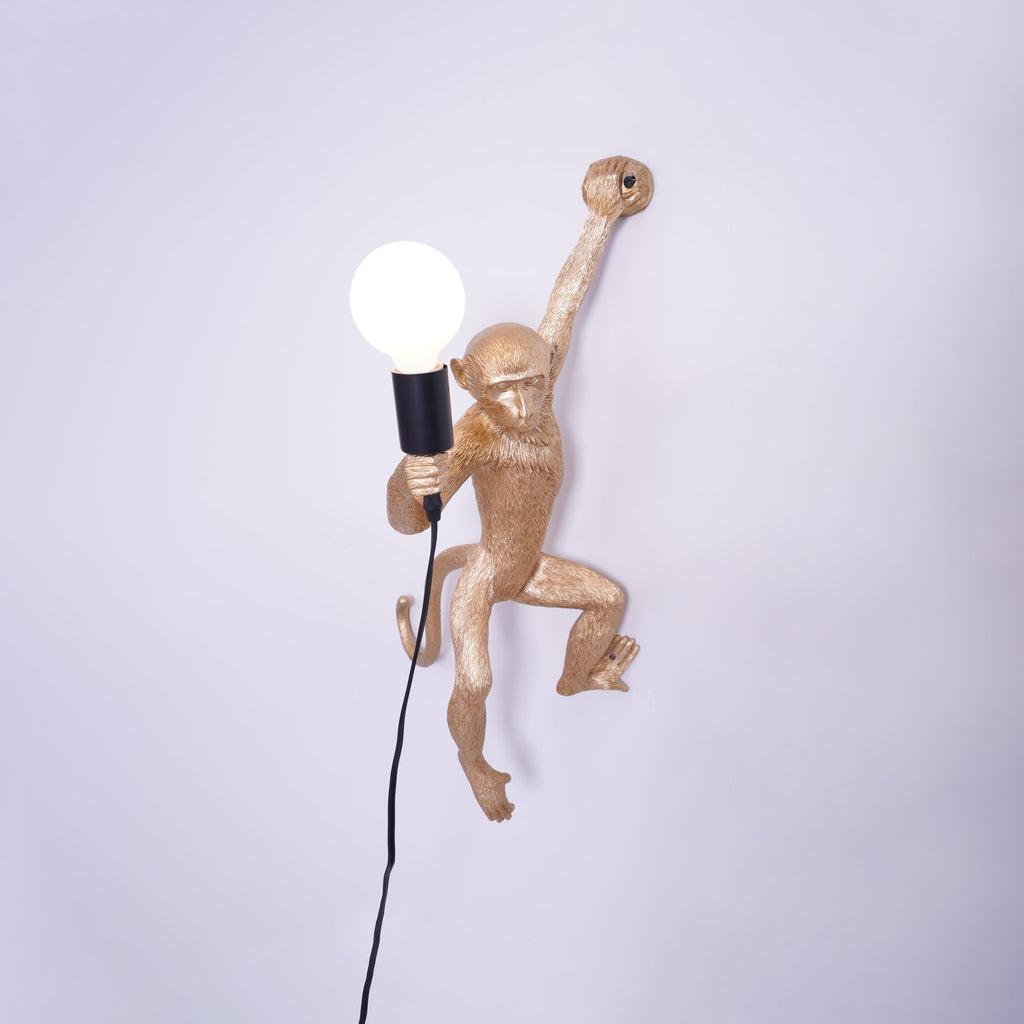 Monkey Wall Lamp