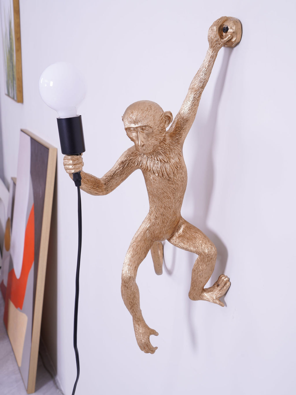 Monkey Wall Lamp