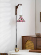 Serena Tiffany Plug In Wall Lamp