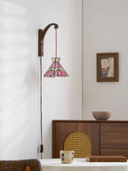 Serena Tiffany Plug In Wall Lamp