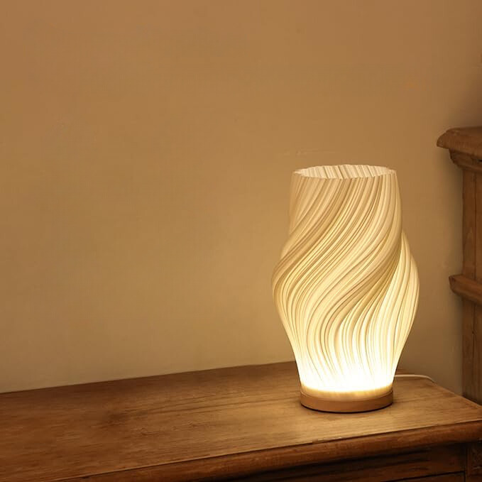 Velionis - Dimmable Wavy Design Lamp Modern
