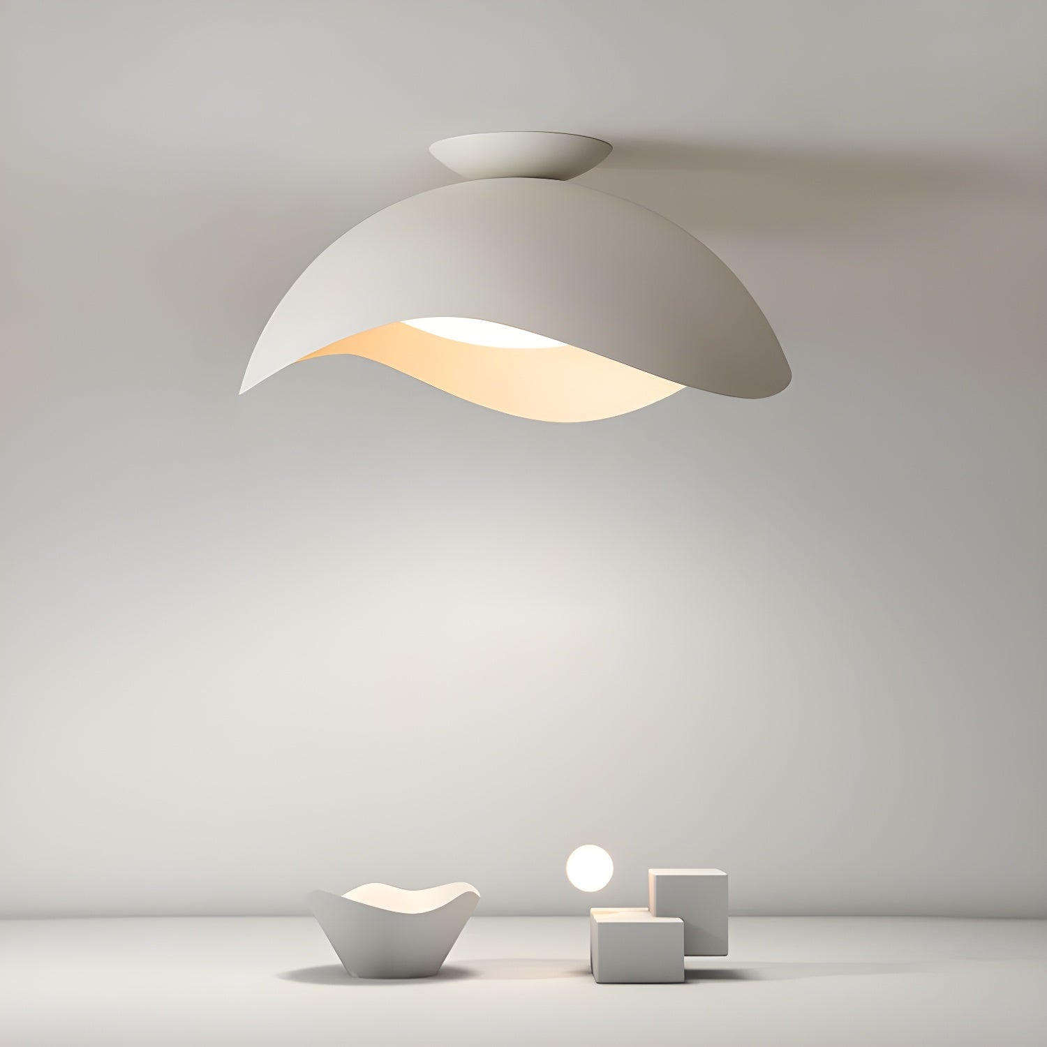 Nordic Wave Ceiling Light