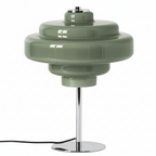 Serenyra Macaron Orange Glass Table Lamp