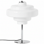 Serenyra Macaron Orange Glass Table Lamp