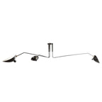 Jaler Industrial Ceiling Light with Three Arms