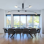 Jaler Industry Three Arm Ceiling Light
