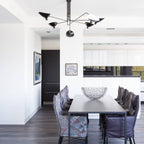 Jaler Industrial Ceiling Light with Three Arms