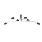 Jaler Industrial Ceiling Light with Three Arms