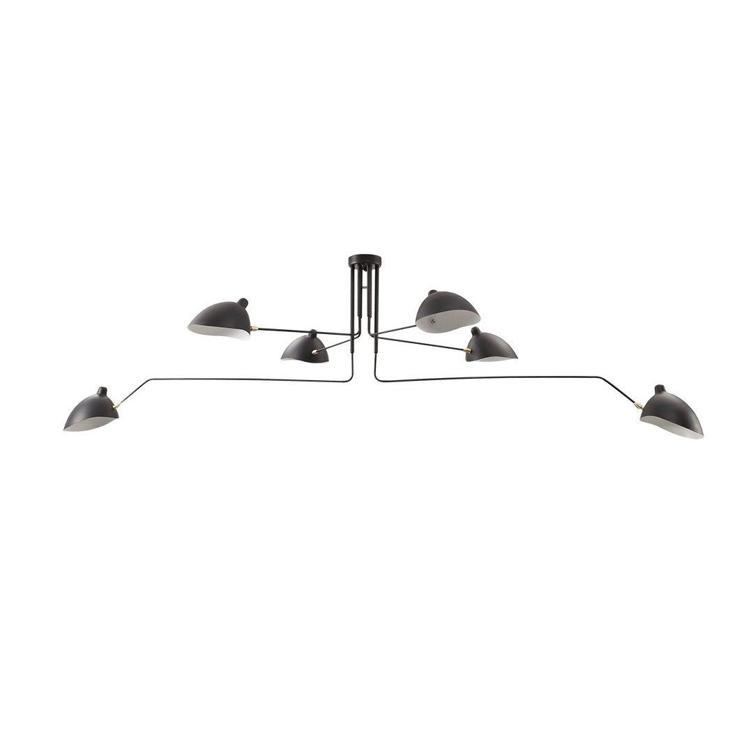 Jaler Industrial Ceiling Light with Three Arms