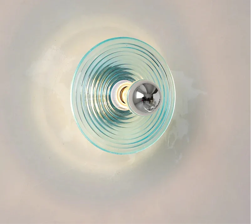 Modern Wall Lamp with Glass Shade
