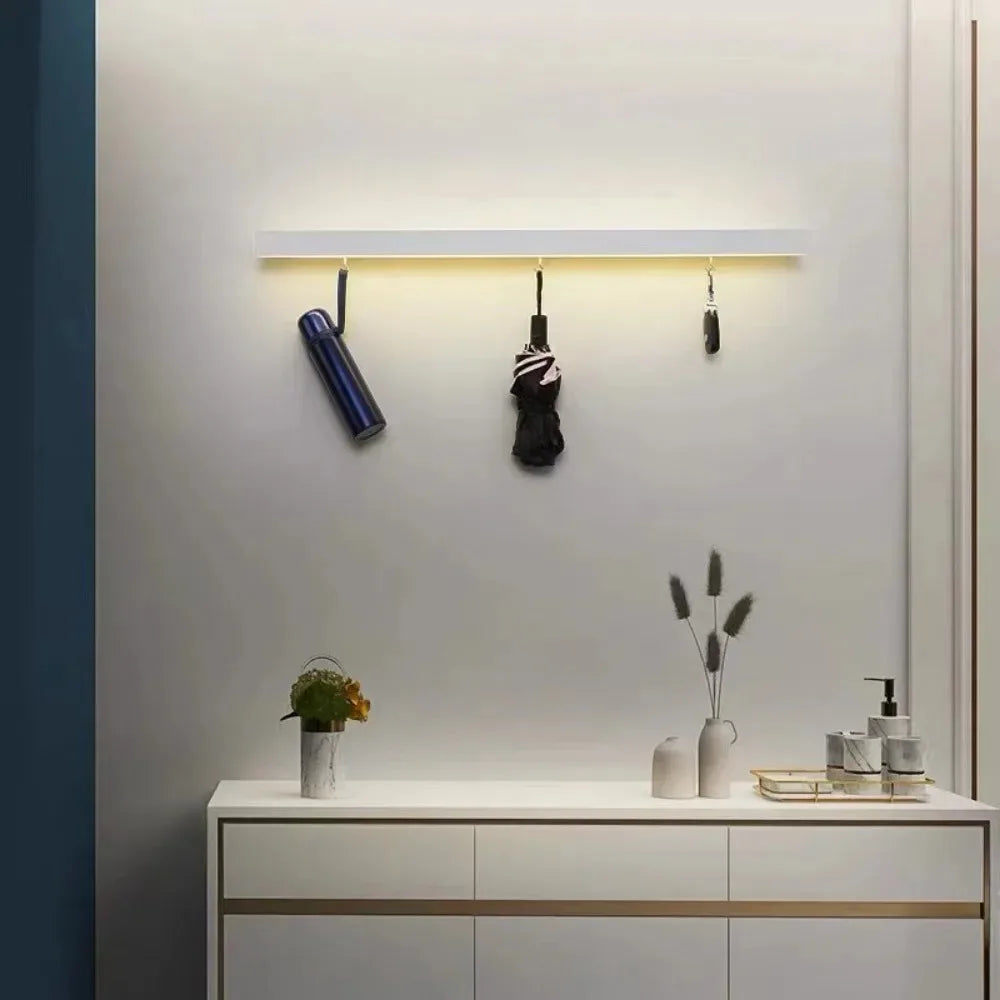 Luntheris - LED Wall Lamp with Night Shelf