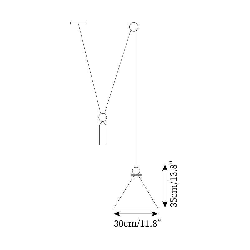 Geometric Shape Art Modern Chandelier