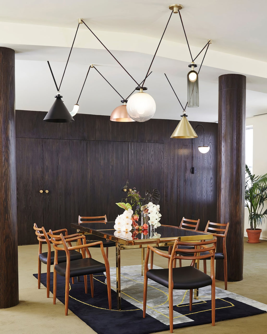 Geometric Shape Art Modern Chandelier