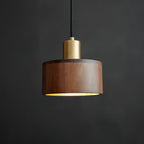 Shinki Walnut Pendant Light