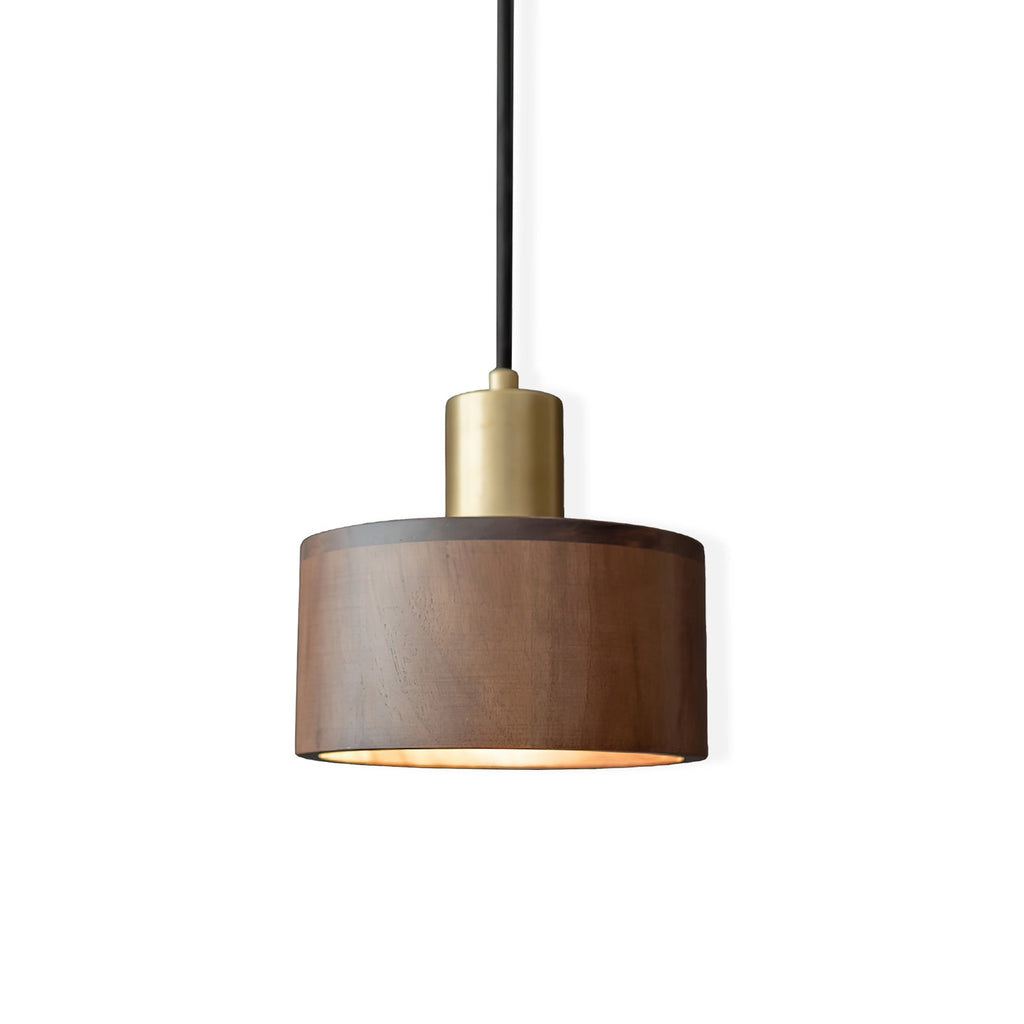 Shinki Walnut Pendant Light
