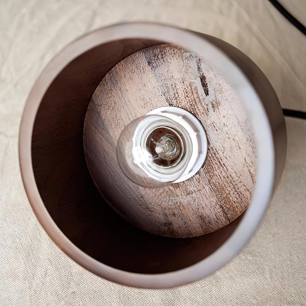 Shinki Walnut Pendant Light