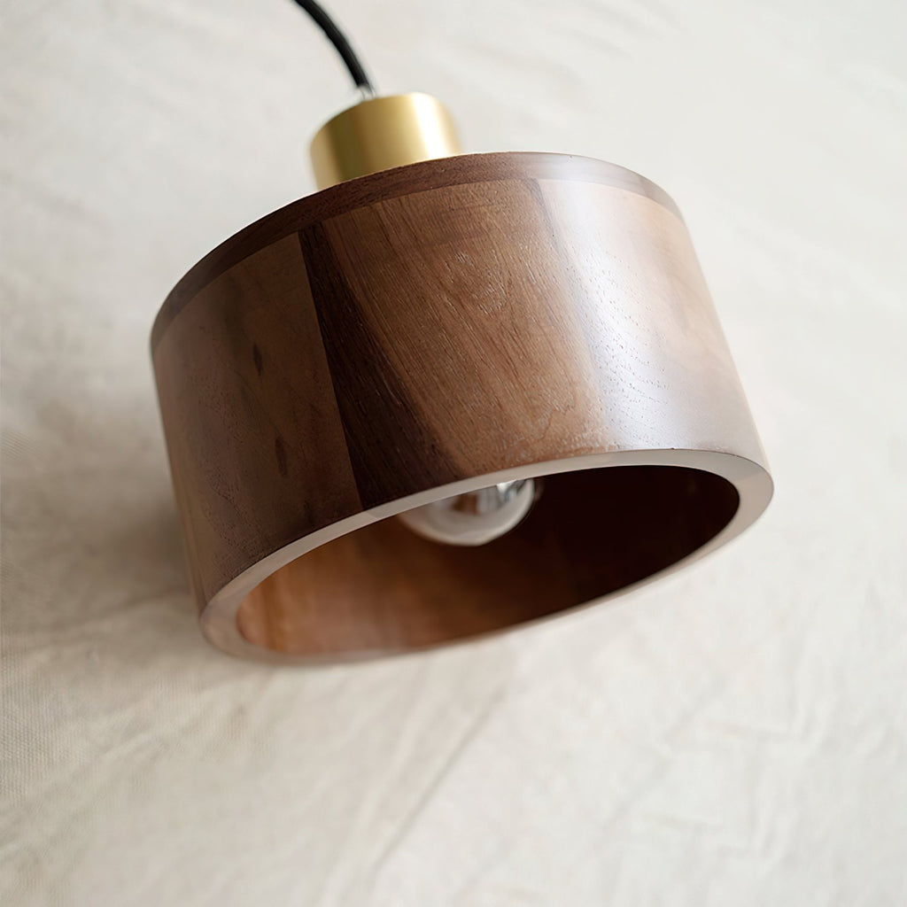 Shinki Walnut Pendant Light