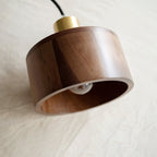 Shinki Walnut Pendant Light