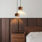 Shinki Walnut Pendant Light