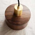 Shinki Walnut Pendant Light