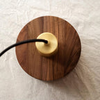 Shinki Walnut Pendant Light