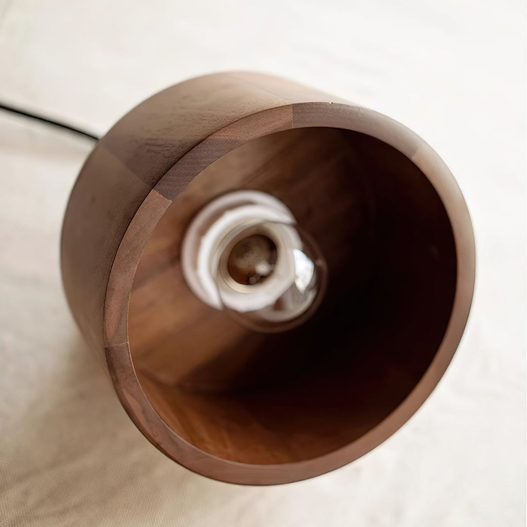Shinki Walnut Pendant Light
