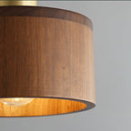 Shinki Walnut Pendant Light