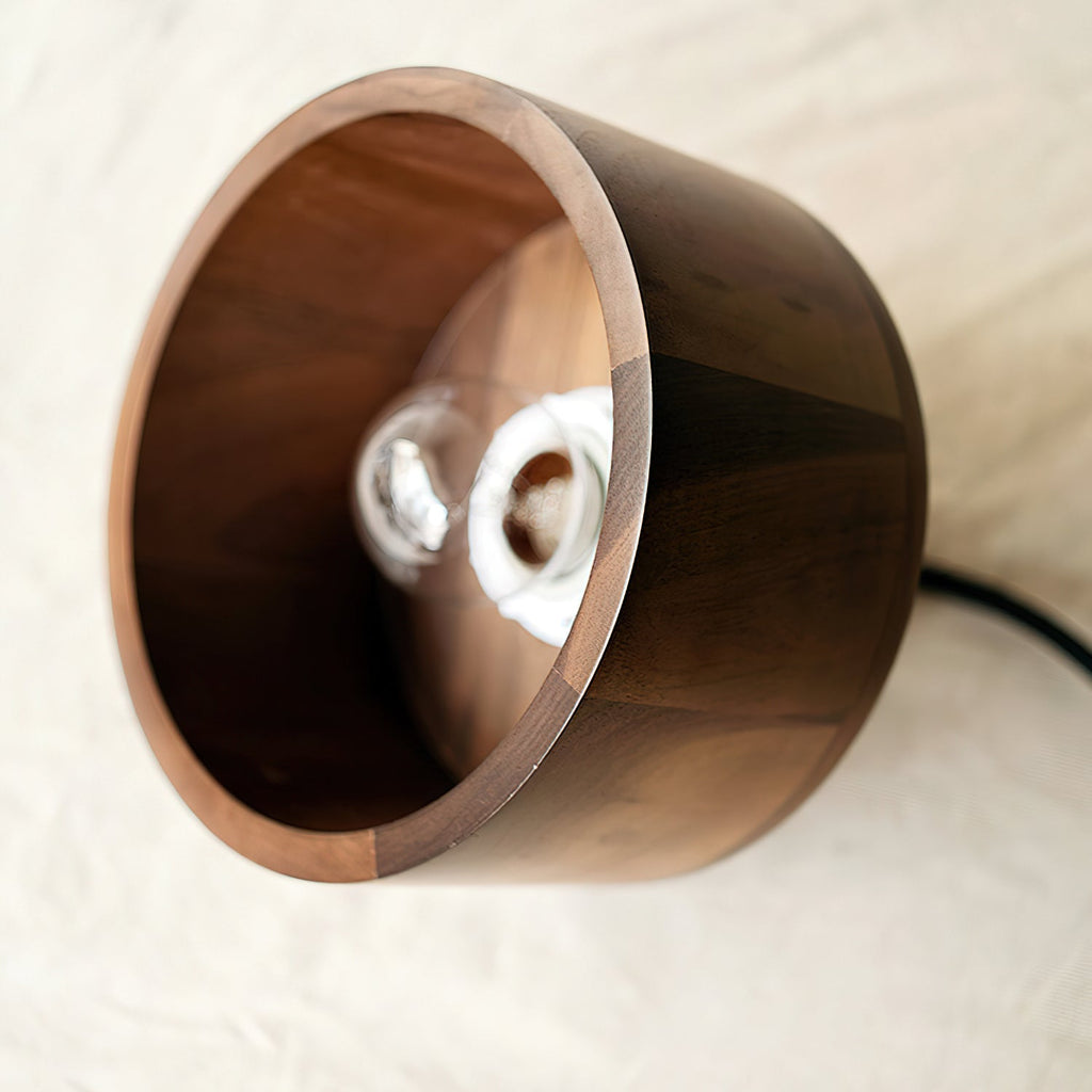 Shinki Walnut Pendant Light