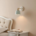 Sidney Vintage Flower Ceramic Wall Sconce