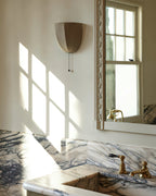 Sienna Linen Wall Sconce