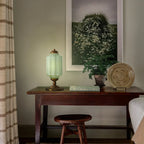Sif Eloise Vintage Opal Glass Table Lamp