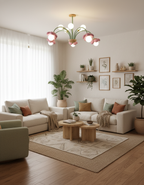 Sika Flower Chandelier