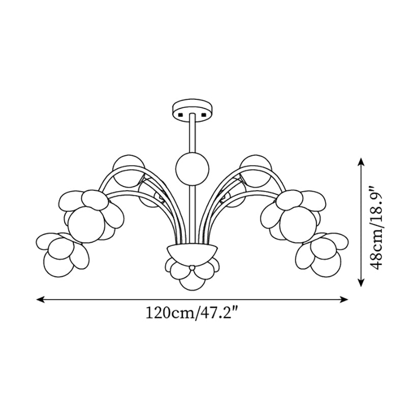 Sika Flower Chandelier