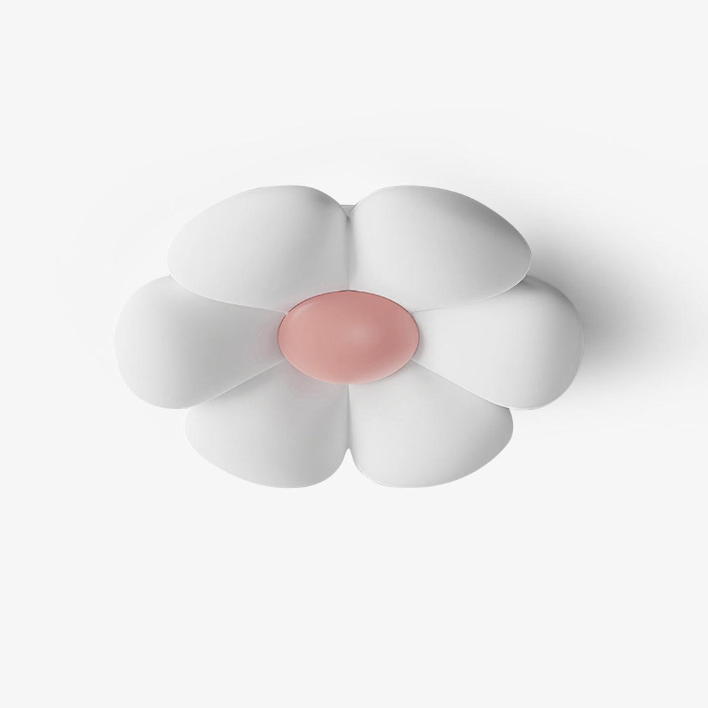 Solara Six-Petal Flower Ceiling Light for Children's Room