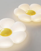 Solara Six-Petal Flower Ceiling Light for Children's Room