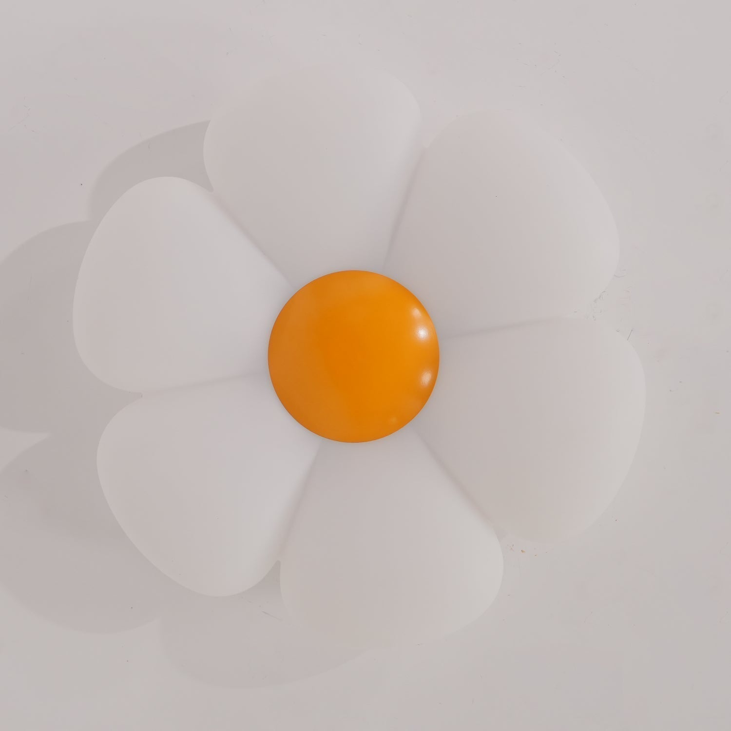Solara Six-Petal Flower Ceiling Light for Children's Room