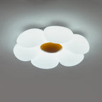 Solara Six-Petal Flower Ceiling Light for Children's Room